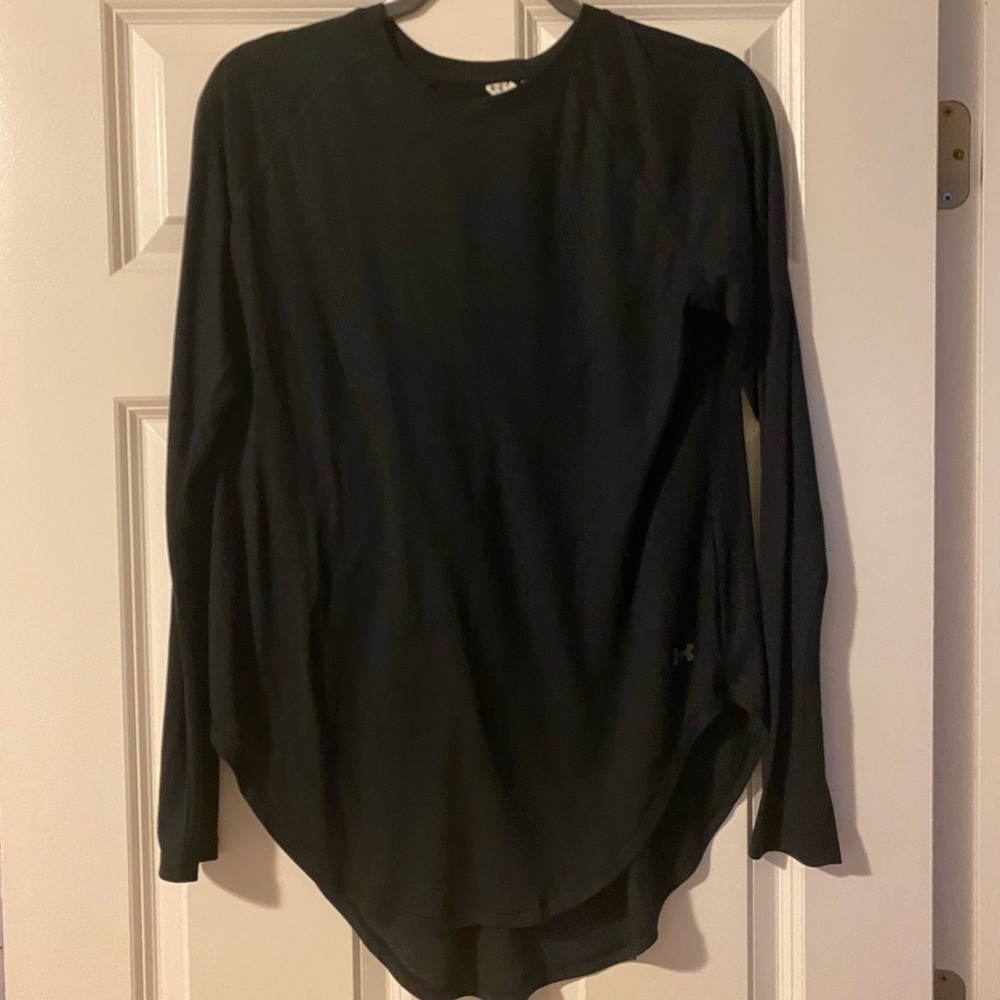 Black long sleeve shirt - Under Armour